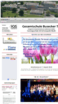 Mobile Screenshot of igs-buseck.de
